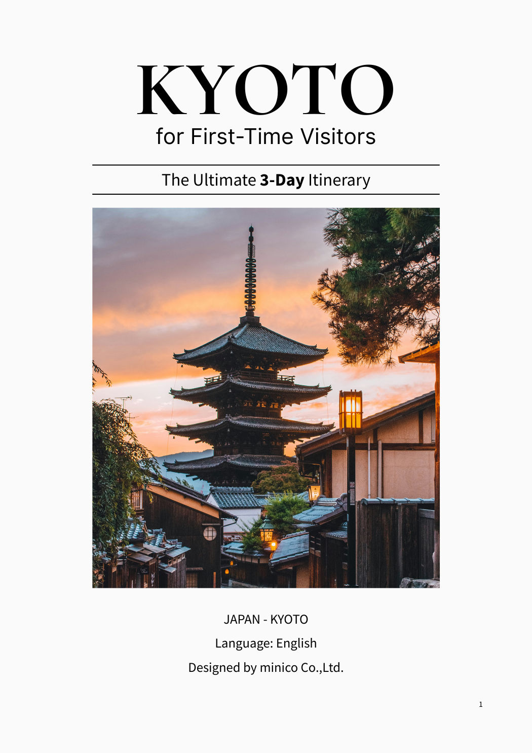 Kyoto ZINE Cover